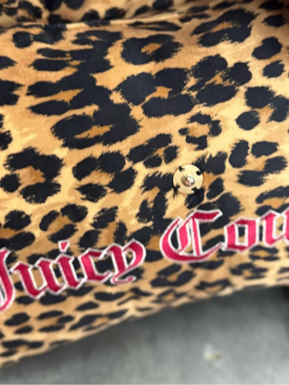 Juicy Couture leopard print